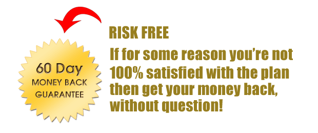 No Risk 60 Money Back Guarantee
